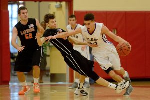 Group of women playing basketball